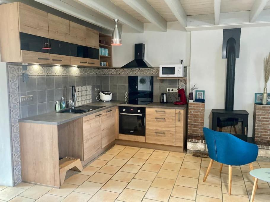 Maison en pierre avec jardin à 15 min des plages Saint-Benoist-sur-Mer Exterior foto